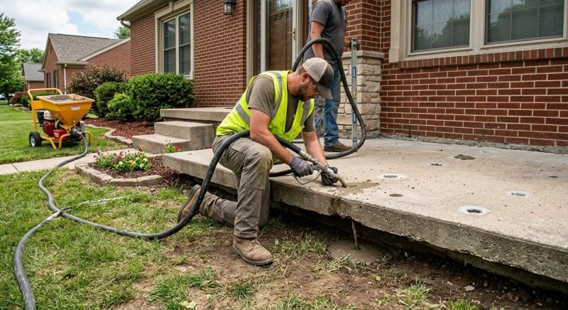 Concrete Settlement Repair in Tampa, FL