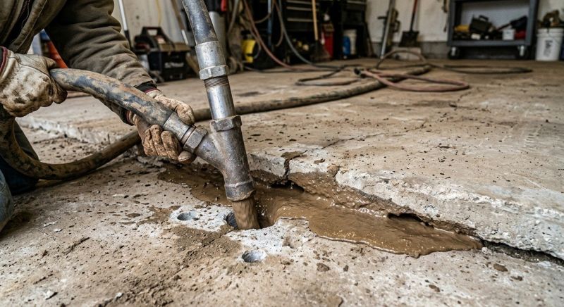 Concrete Settlement Repair in Miami Dade County, FL