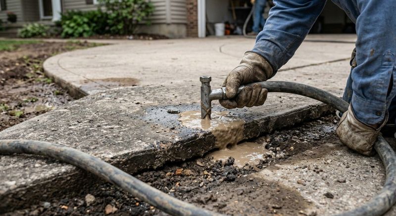 Driveway Raising in Des Moines, IA