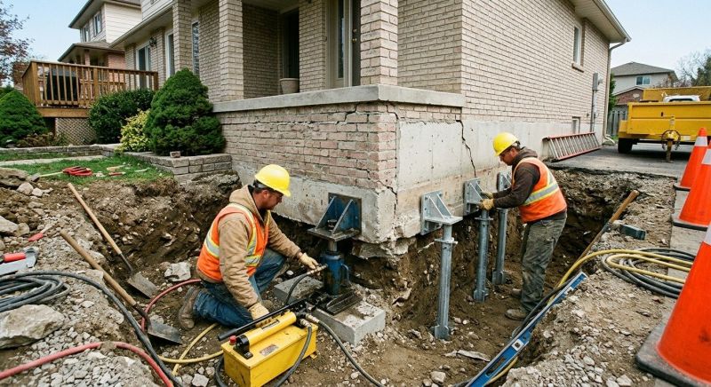 Helical Piers Installation in Sarasota, FL