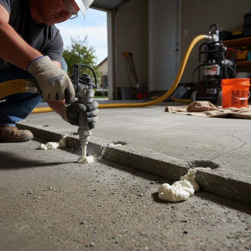 Slab Leveling in Des Moines, IA