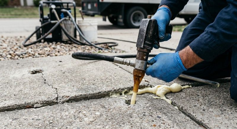 Slab Leveling in Columbus, OH
