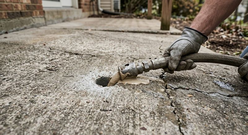 Sunken Patio Repair in Columbus, OH
