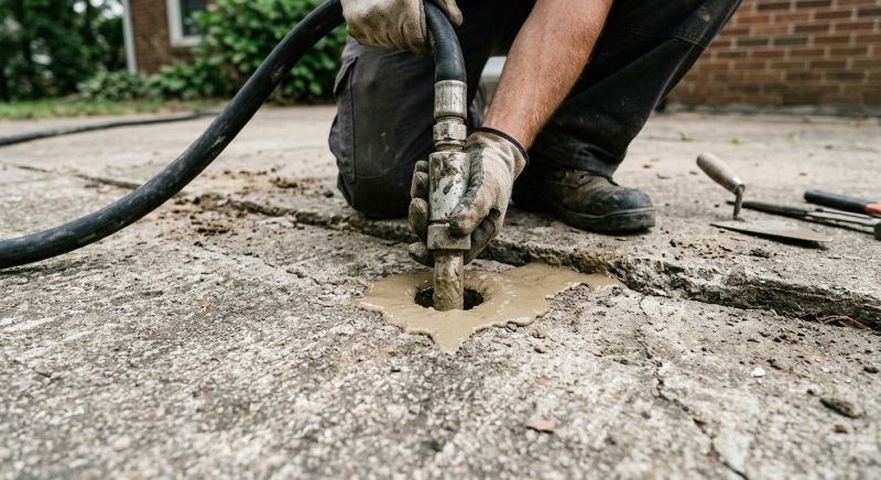 Sunken Patio Repair in Des Moines, IA
