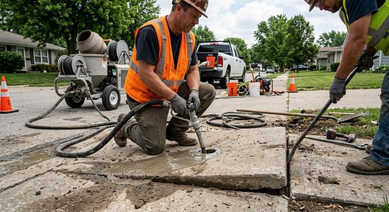 Sidewalk Raising in Miami Dade County, FL