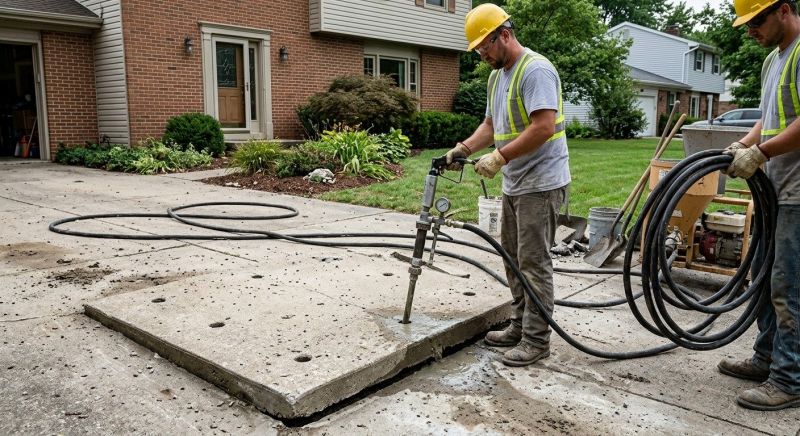 Slab Jacking in San Antonio, TX